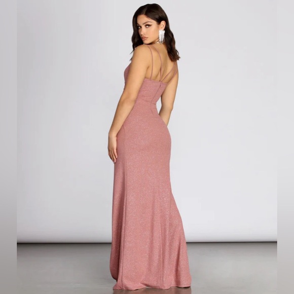 Windsor Sparkly Deco Rose Dress - Picture 2 of 4